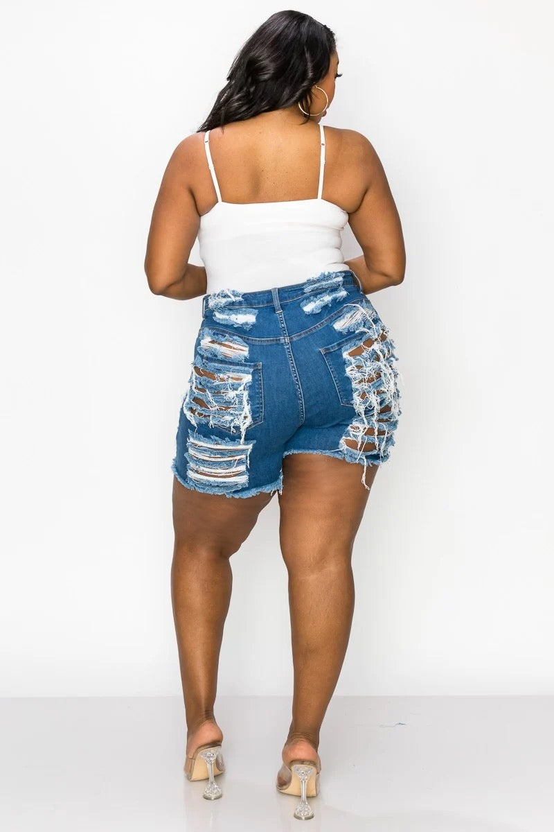 The Nova Denim Shorts