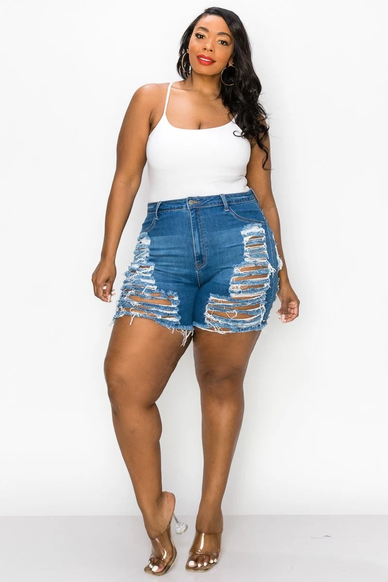 The Nova Denim Shorts