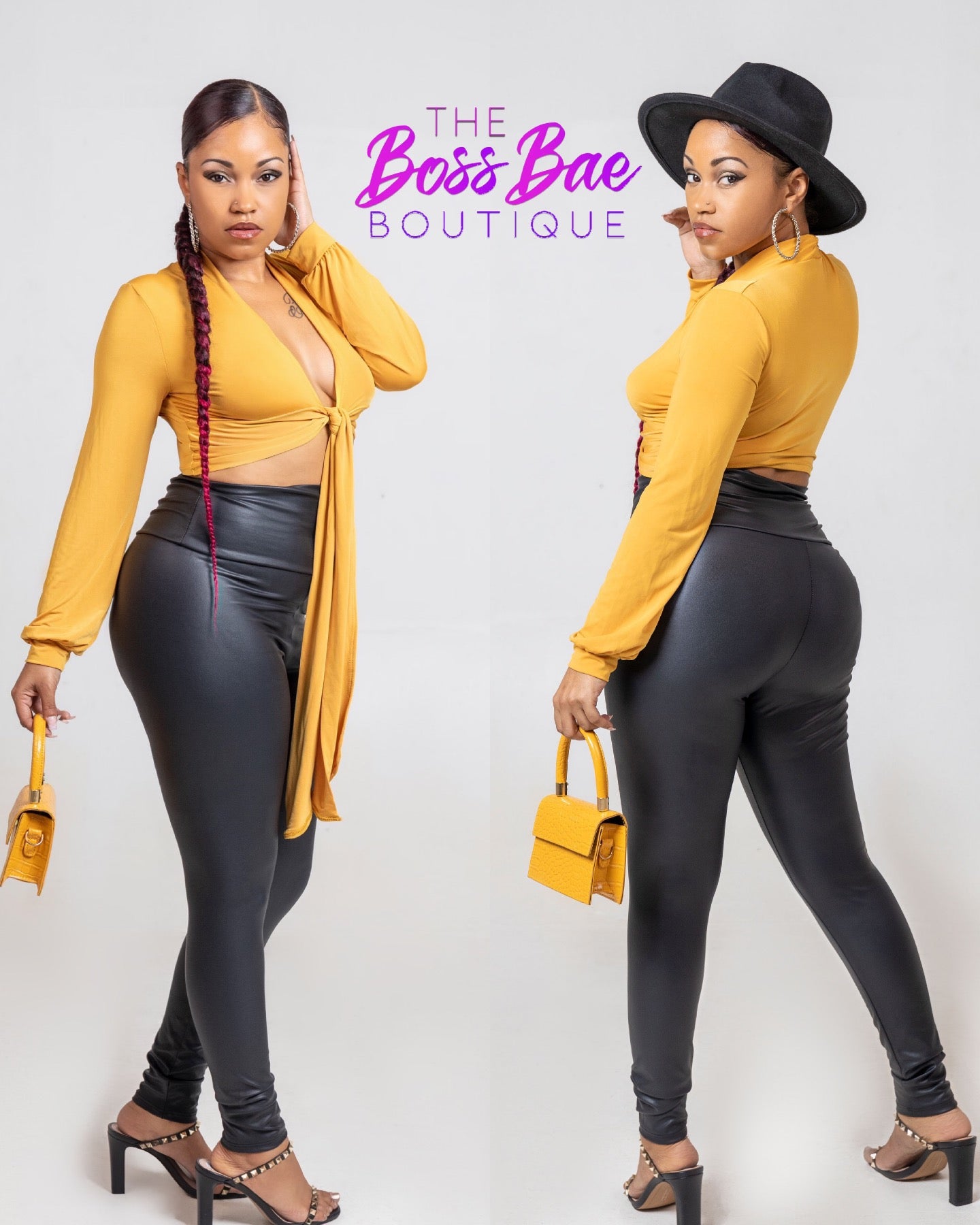 The Selena Top (Mustard Yellow)