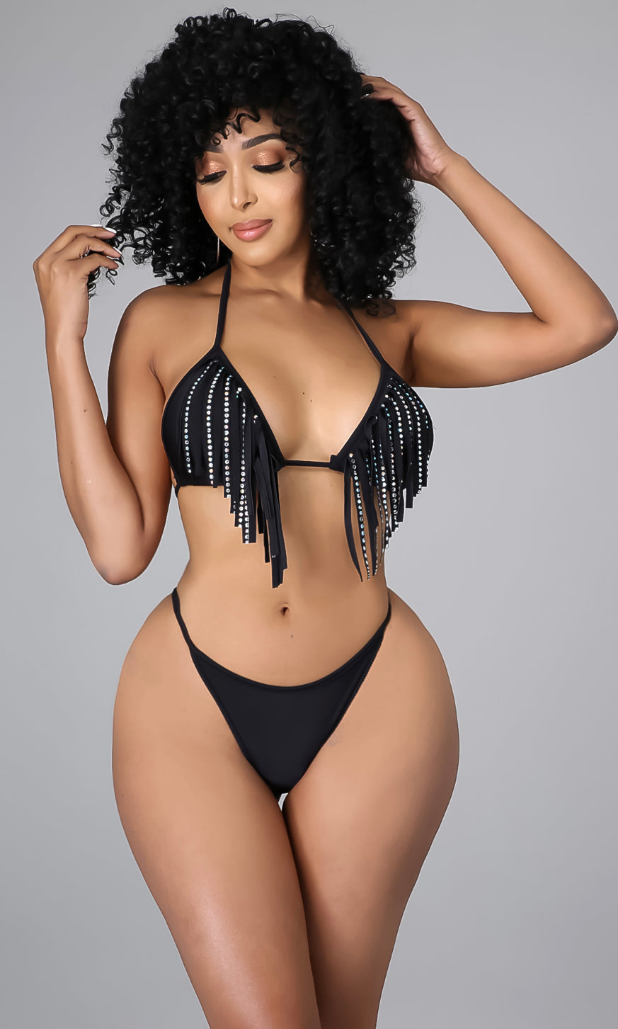The Sexy Fringe Bikini Set