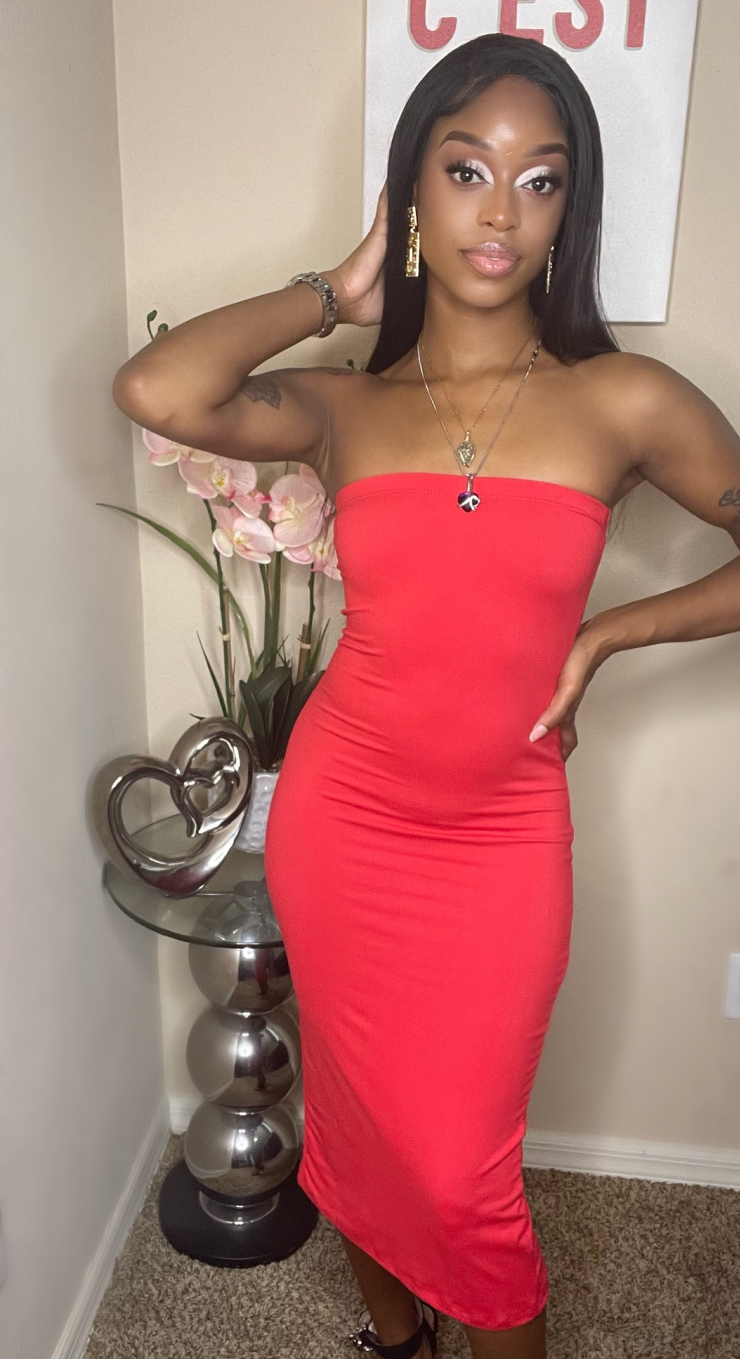 The Sweet & Simple Midi Dress