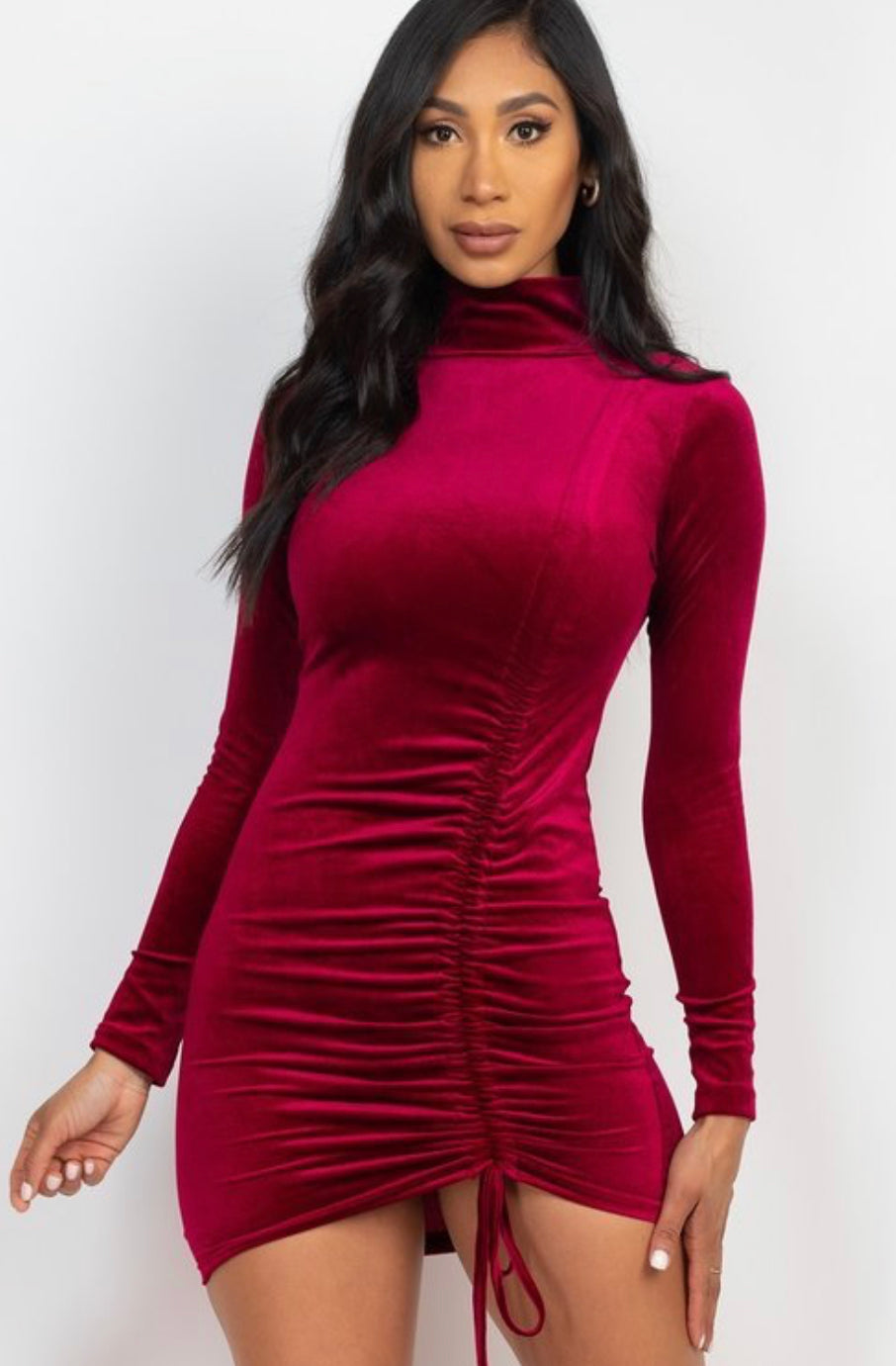 The Velvet Mini Dress
