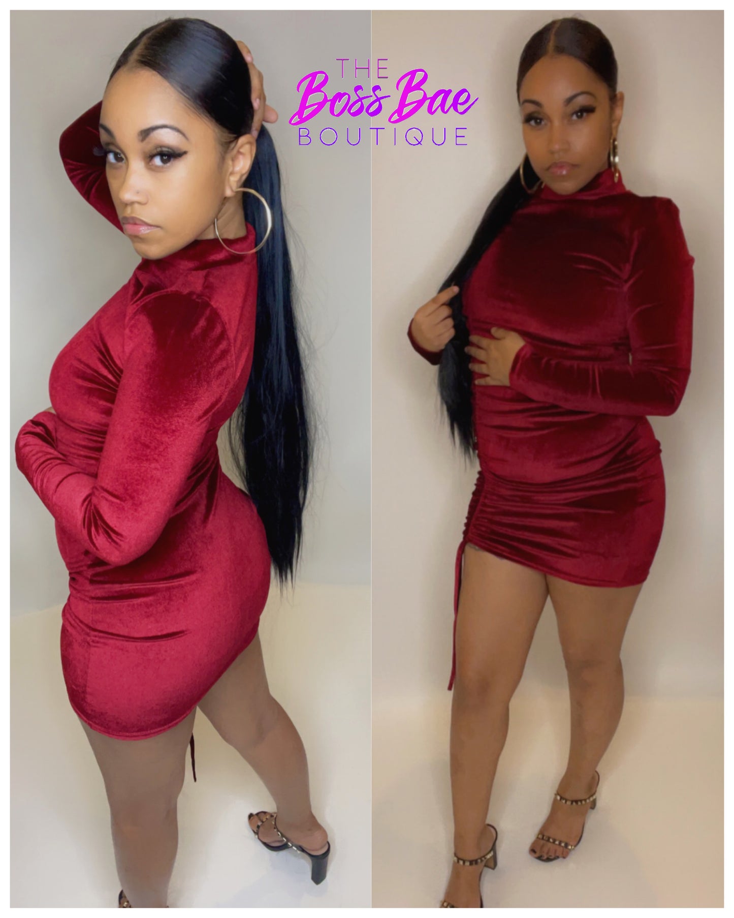 The Velvet Mini Dress