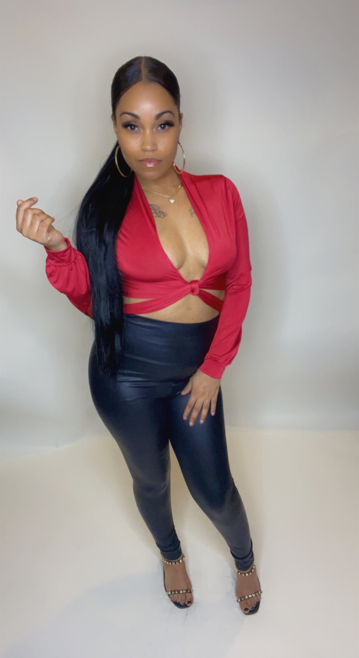 The Selena Top (Red)