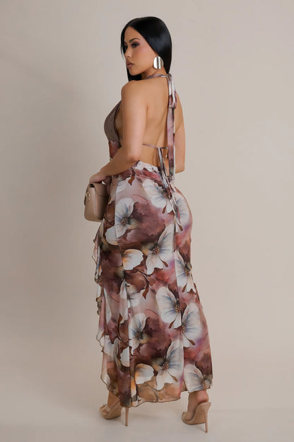 Tropical Melanin Dress