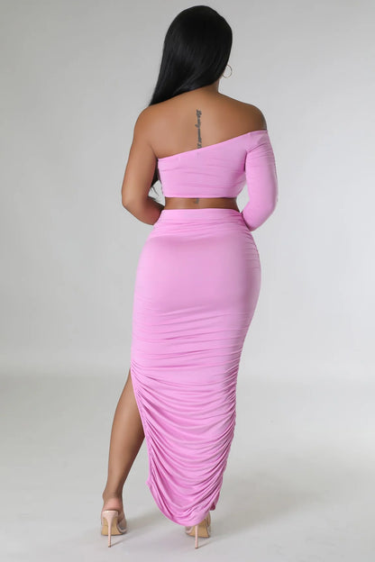 Pretty in Pink Skirt Set