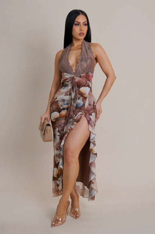 Tropical Melanin Dress