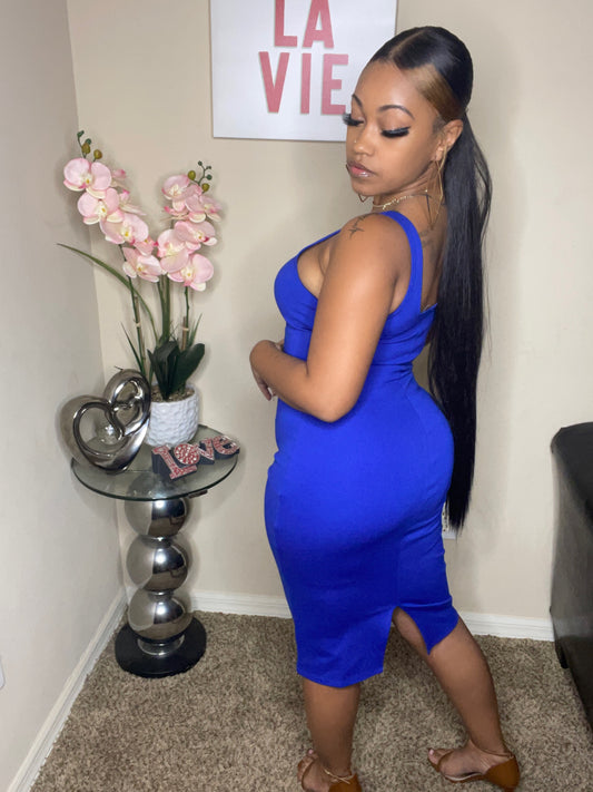 The Corporate Cutie Bodycon (Royal)